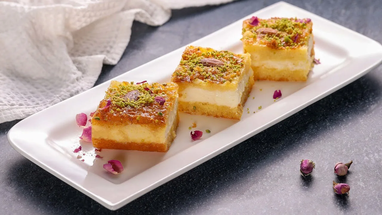 وصفات رمضان 2024: طريقة عمل بسبوسه بالقشطة
