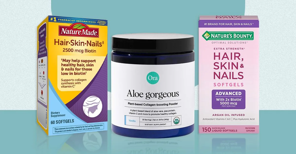 8 Best Vitamins for Healthy Hair, Skin, and Nails for 2025