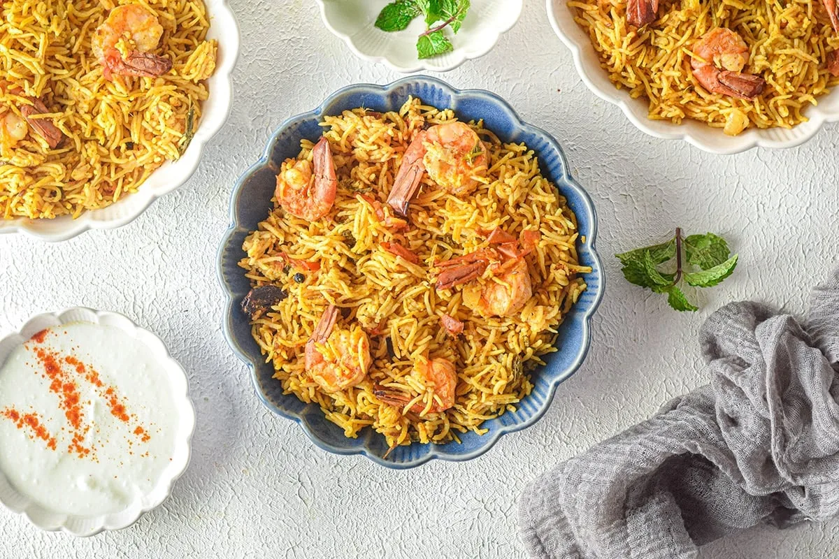 وصفات رمضان 2024: برياني الروبيان
