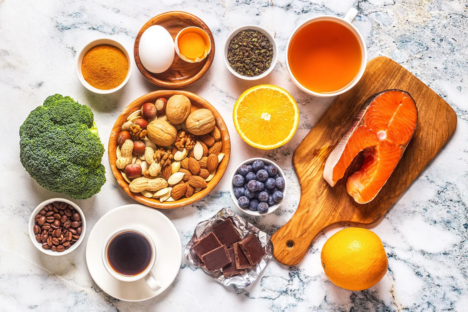 أفضل 5 أطعمة لتعزيز دماغك وذاكرتك