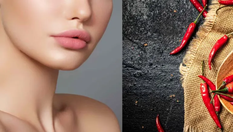 صيحة نفخ الشفاه بفركها بالفلفل الأحمر.. هل هي آمنة؟