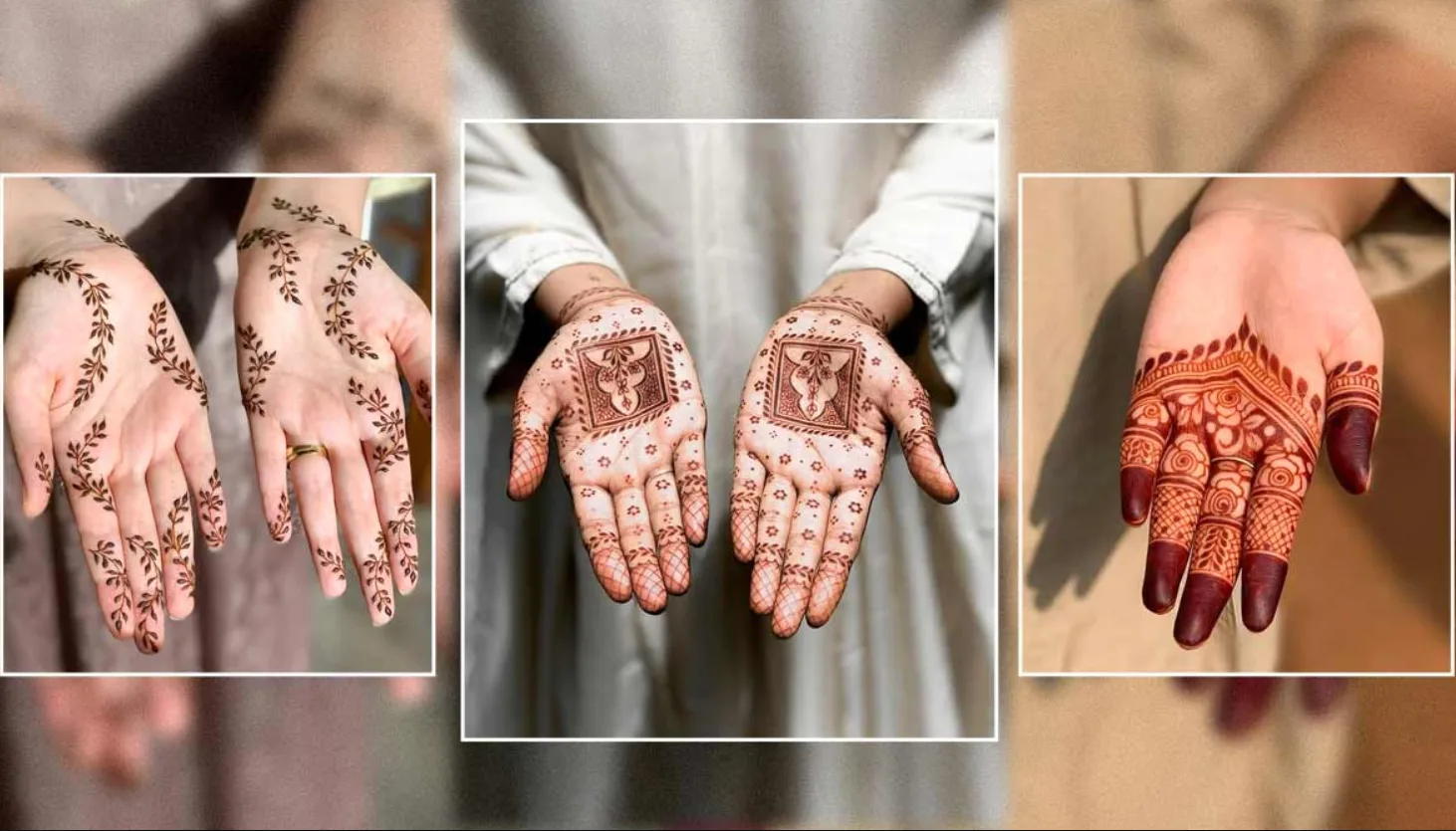 رسومات حنه ناعمة لرمضان 2025