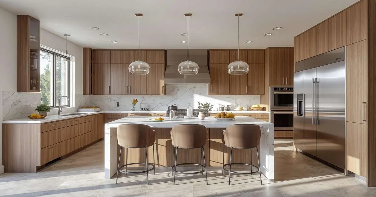 أفكار لتصميم مطبخ عصري 2026 بلمسة أنيقة