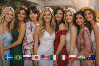 أجمل 10 دول من حيث جمال النساء: